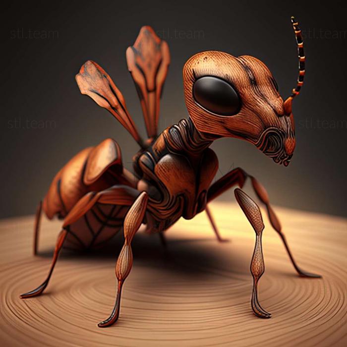 3D model Megalomyrmex timbira (STL)